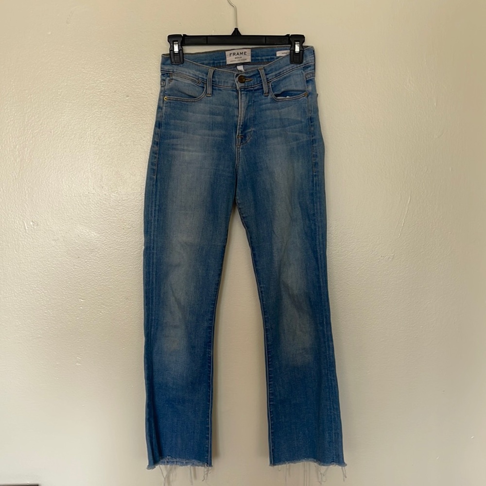 Frame High Flare Jeans